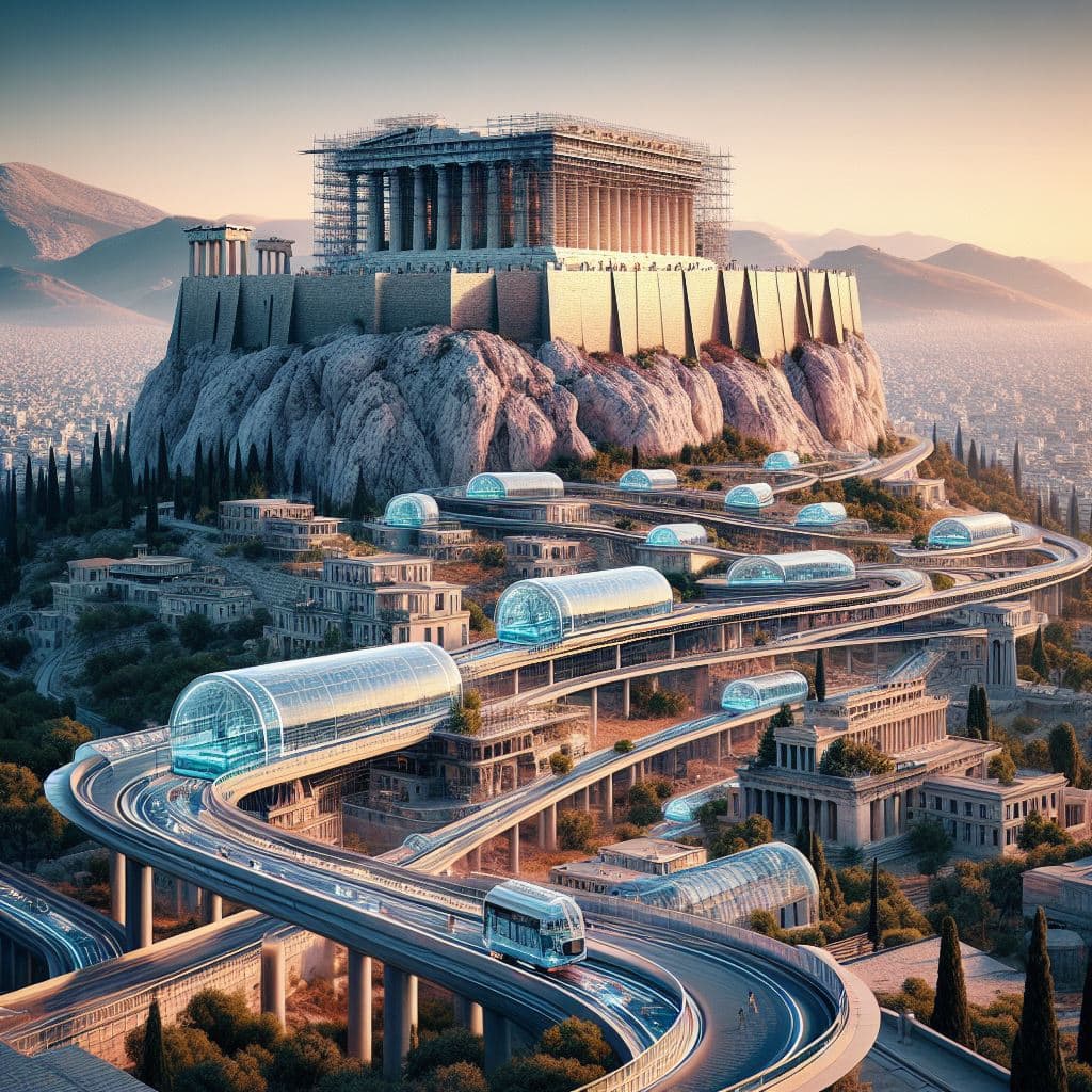 AI Is Creating A Surreal Future For These Historic Sites &#038; Buildings