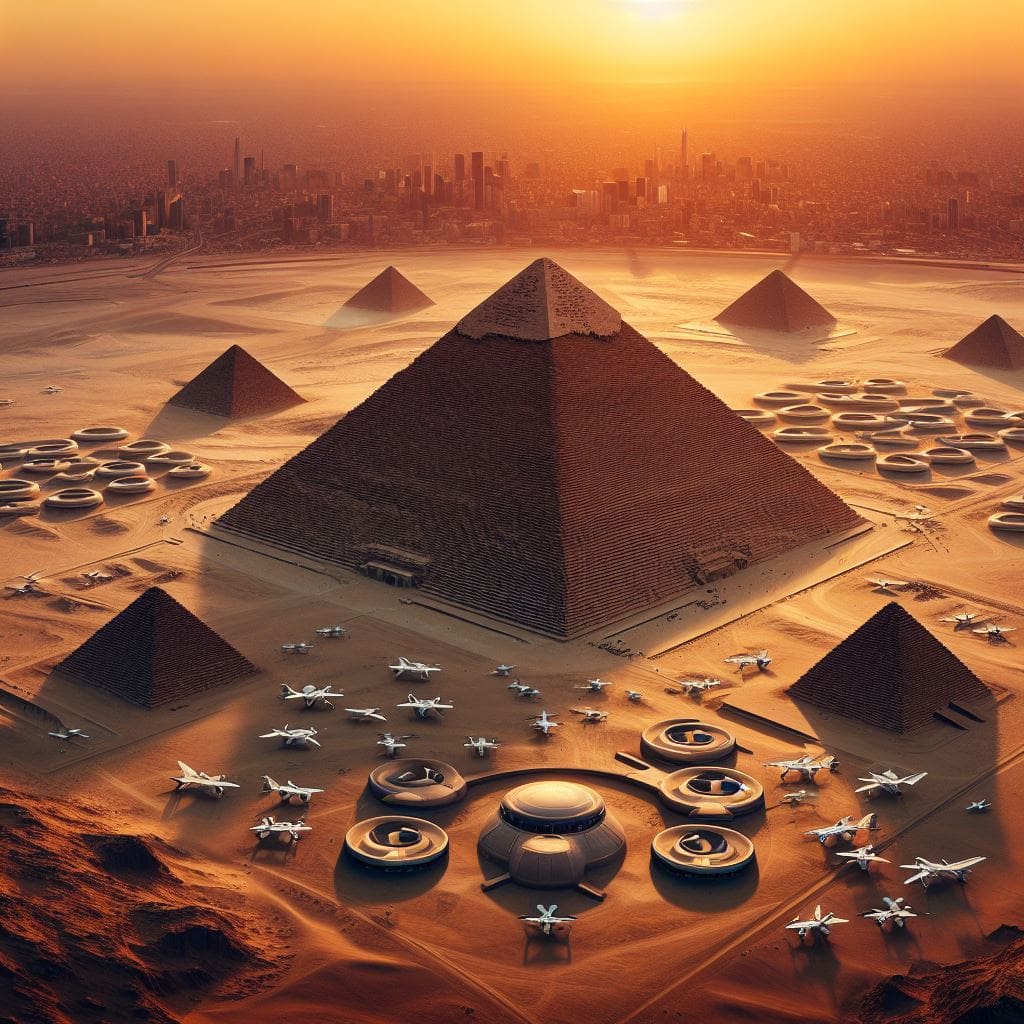 AI Is Creating A Surreal Future For These Historic Sites & Buildings